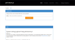 Desktop Screenshot of jakitobank.pl